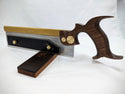 Bad axe tool works 10 inch luthier carcase fret saw with walnut handle