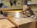 Bad axe tool works 12 inch hybrid small tenon saw with walnut handle and titanium back