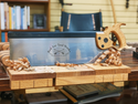 Bad axe tool works 16 inch tenon saw with a hickory handle and black fasteners
