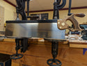 Bad axe tool works custom miter saw with a checkered white oak handle