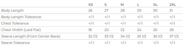  Analyzing image Bad Axe Saw Hoodie Sizing Guide