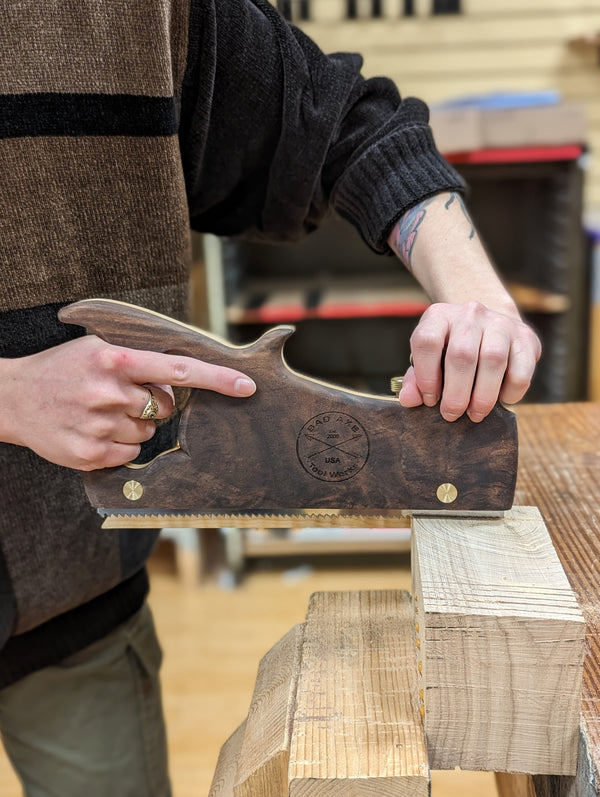 Blemished Bad Axe Finished Kerfing Plane- Walnut/Maple