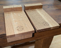Bad axe bench hook set with pre cut miters in red oak