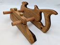Bad Axe Finished Kerfing Plane Custom Wood Species red oak and walnut
