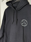 bad axe tool works saw hoodie sweatshirt black