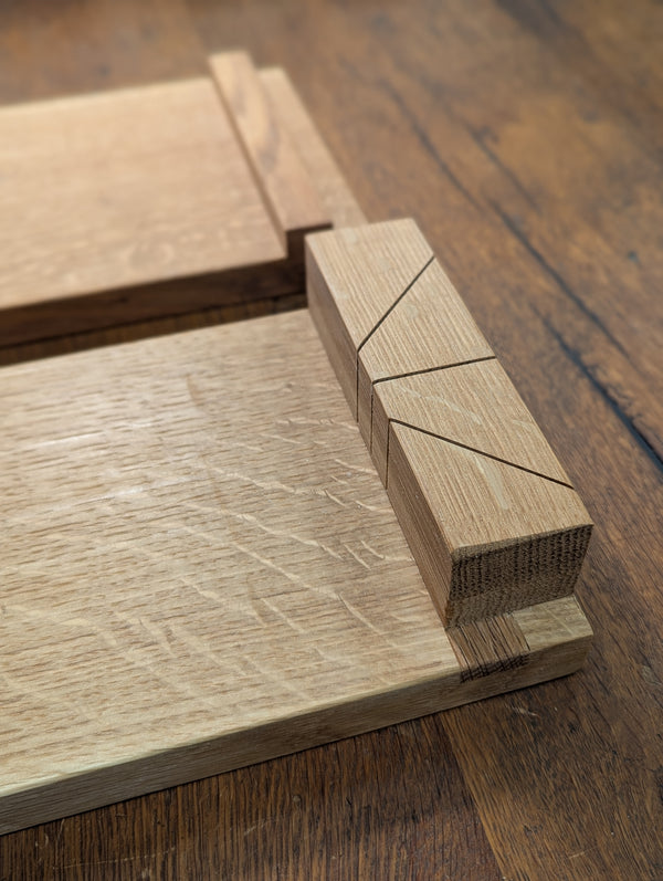 Bad axe tool works bench hook set with pre cut miters