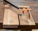 Bad axe tool works bench hook set in red oak