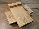 bench hook set in red oak with pre cut miters