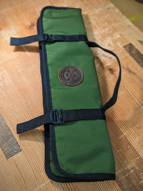 Bad axe tool works saw tool storage bag in limited edition green