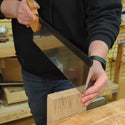Bad axe tool works 16 inch tenon saw in use