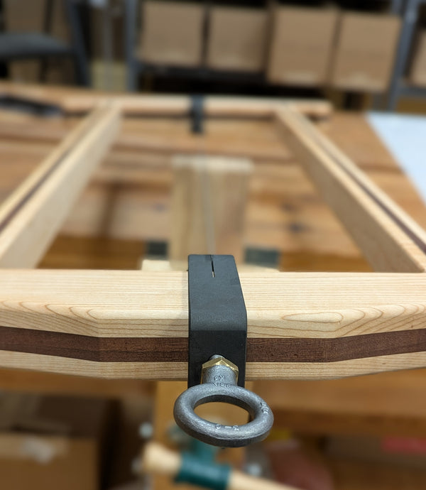 Premium Bad Axe Finished Frame Saw- Maple/Walnut